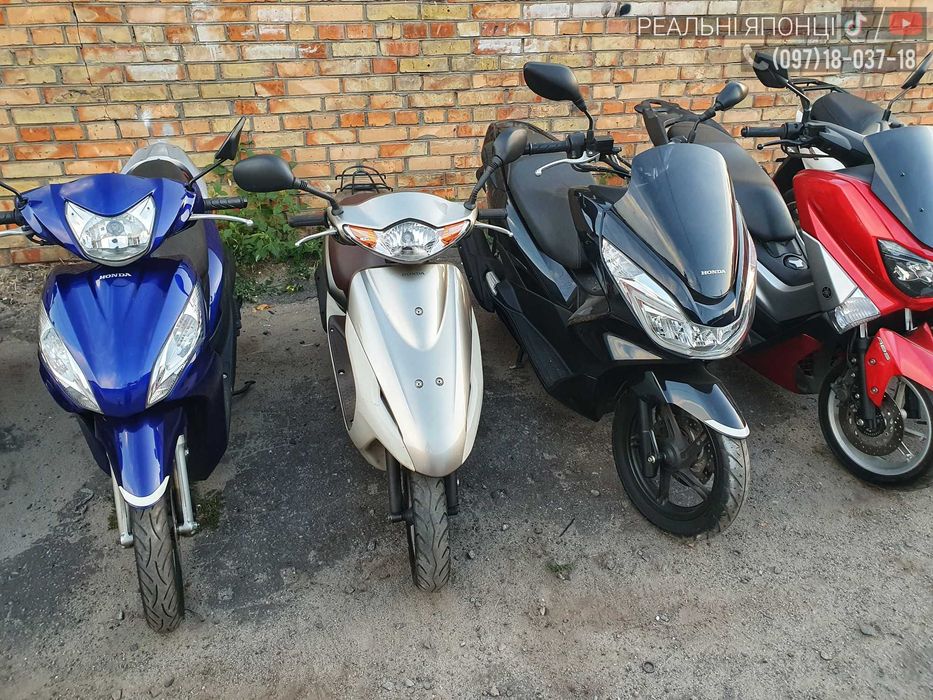 Скутер Хонда Діо 56 без пробігу з Японії купить мопед топ ціни