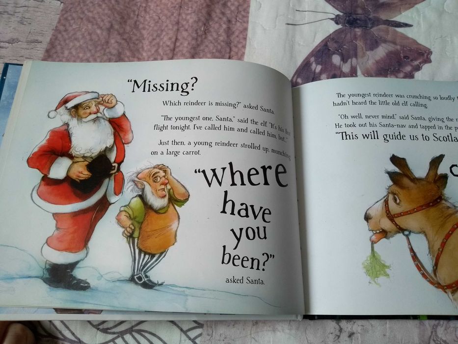 Książka po angielsku Santa is coming to Scotland, Steve Smallman