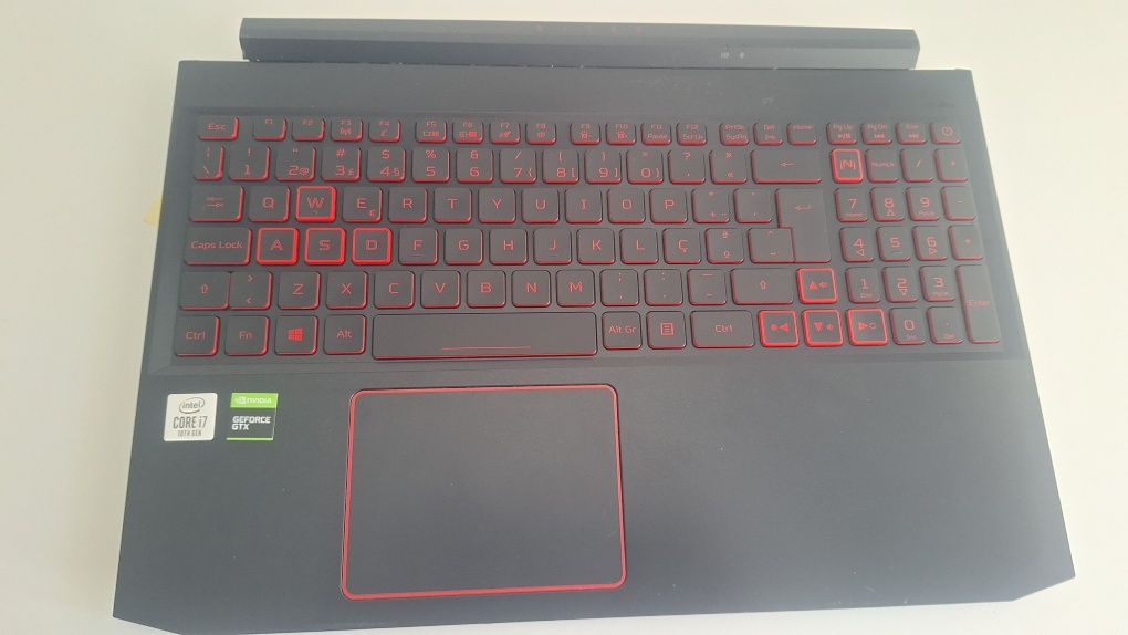 Palmrest e teclado Acer Nitro 5