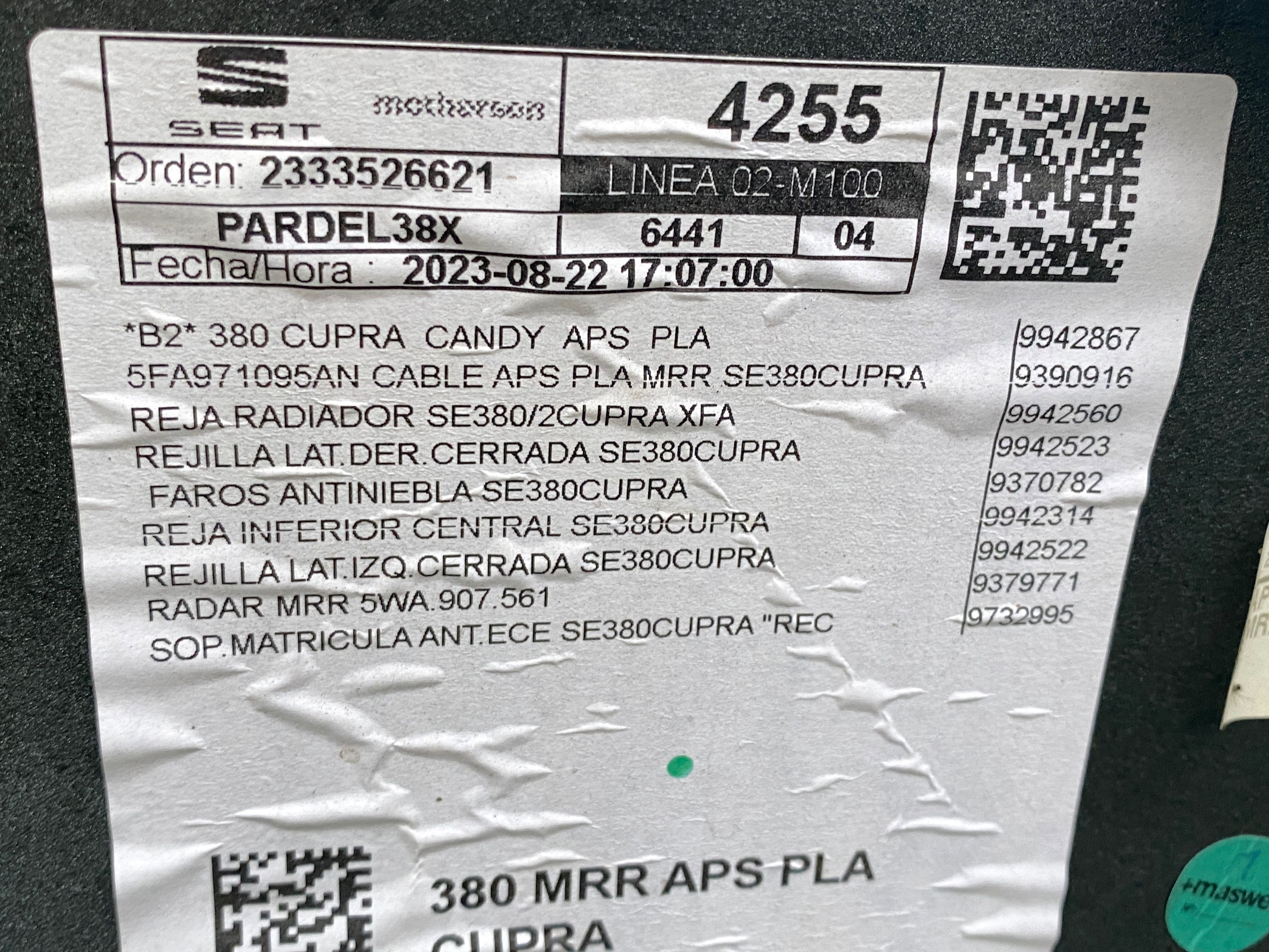 Seat Cupra Leon IV 5FA zderzak przedni przód idealny oryginał