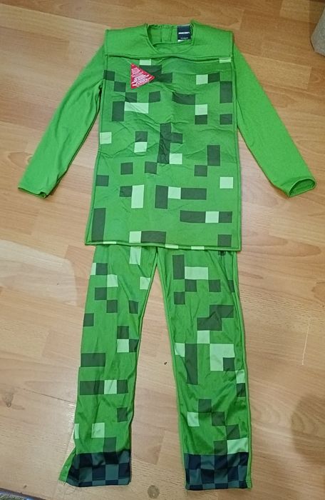 Костюм Minecraft,7-8 років,новий карнавальний костюм Майнкрафт,Creeper