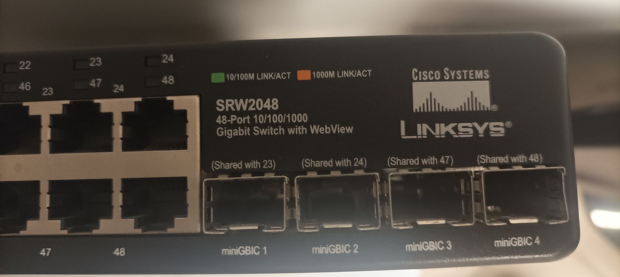 Switch Linksys SRW2048