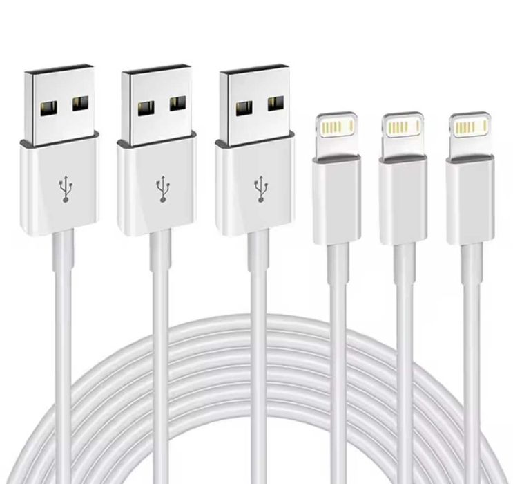 Lightning кабель 1.5 м — для iPhone, швидка зарядка, міцний