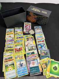 Karty pokemon 60 + box etb i coin