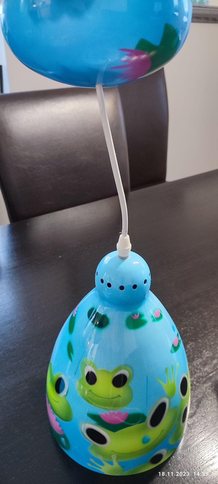 Komplet żerandol i lampka na biurko