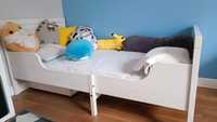 Łóżko dziecięce młodzieżowe rozsuwane Ikea Sundvik 80x200 max