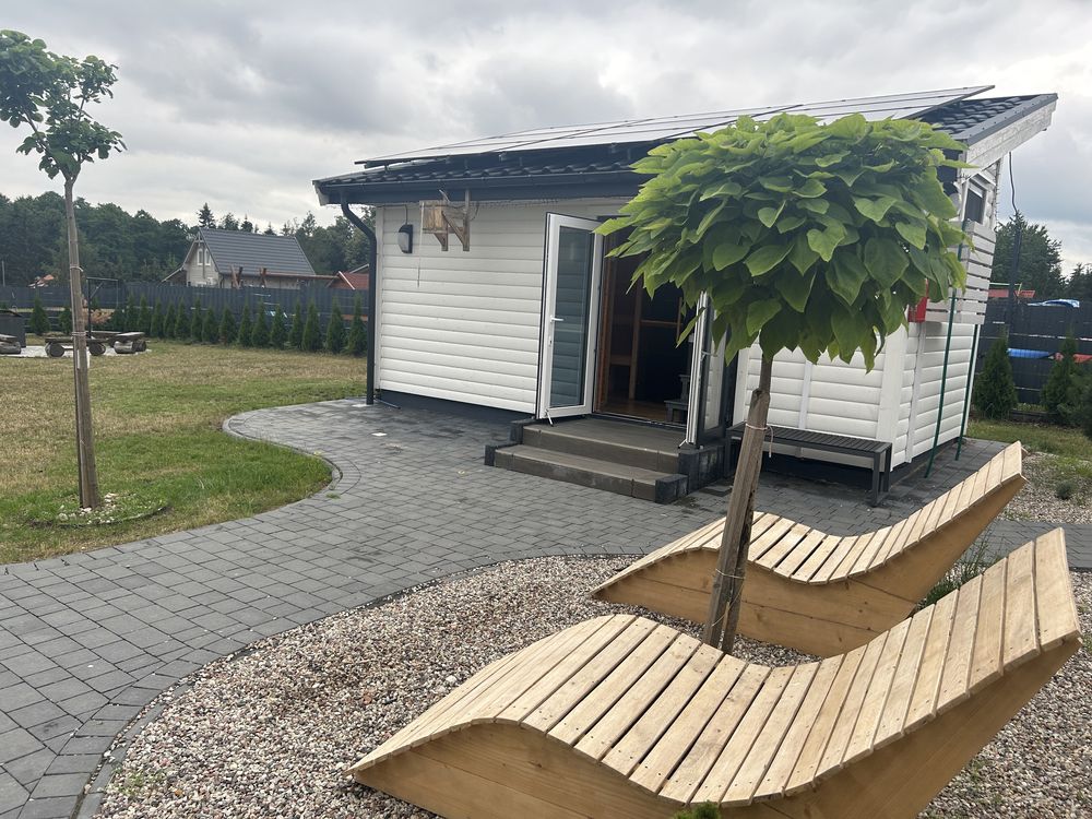 Domek Fuleda Mazury Sauna Jacuzzi Kominek