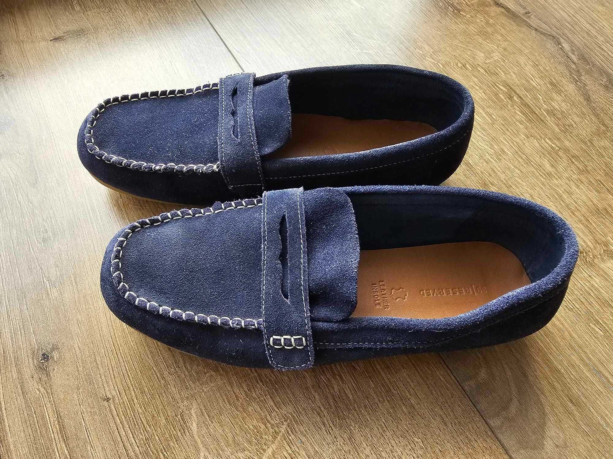 Espadryle Reserved r. 39 Granatowe
