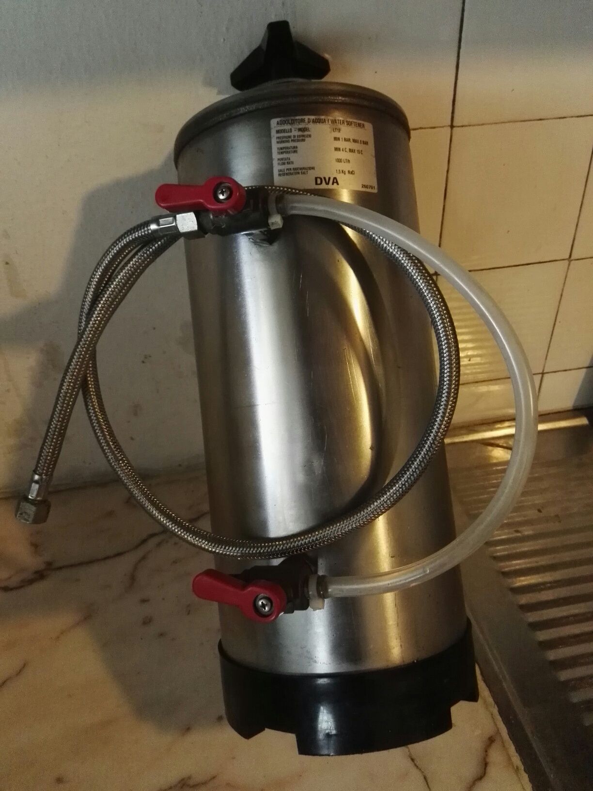 Purificador de água para máquina de café