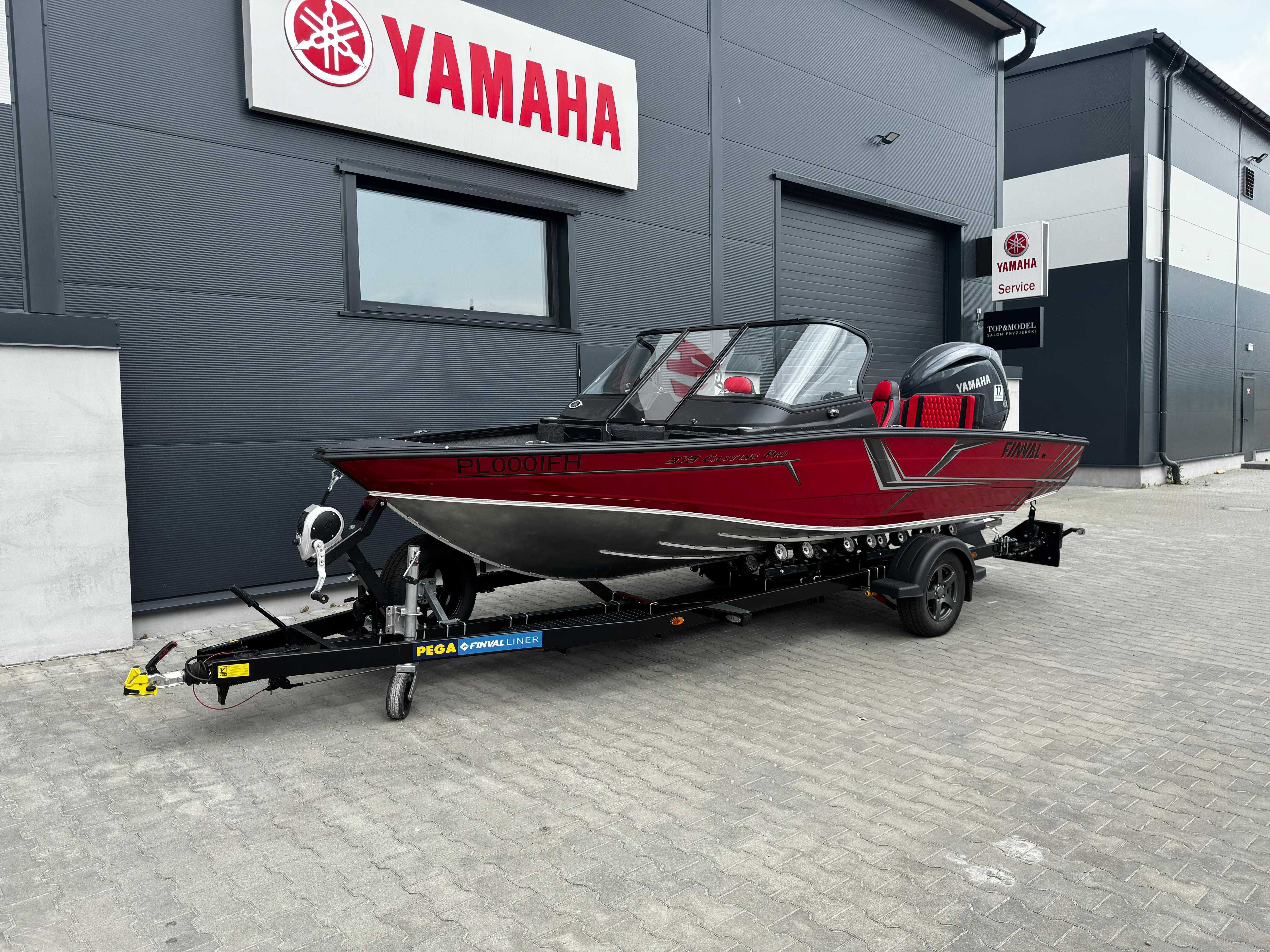 Łódź Finval 575 Casting Pro Yamaha F150XCB Przyczepa Pega Multiliner