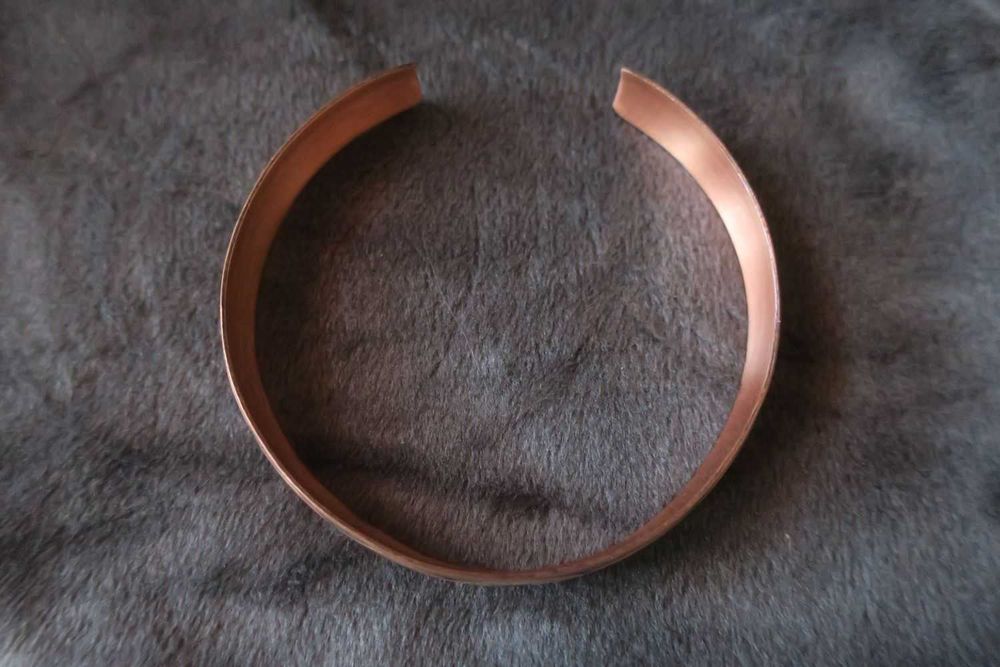 Miedziana bransoletka 100% miedź we wzory