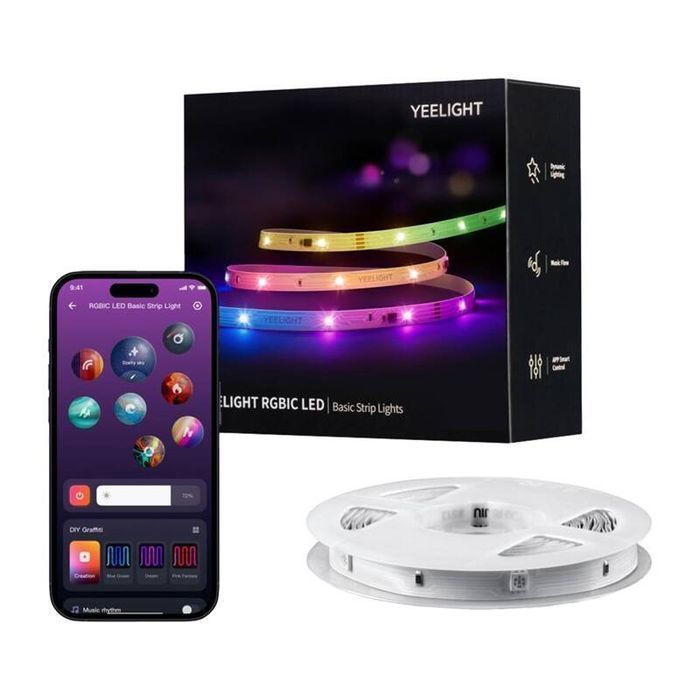 Pasek Led Rgbic Yeelight Led Basic Strip Lights 6M