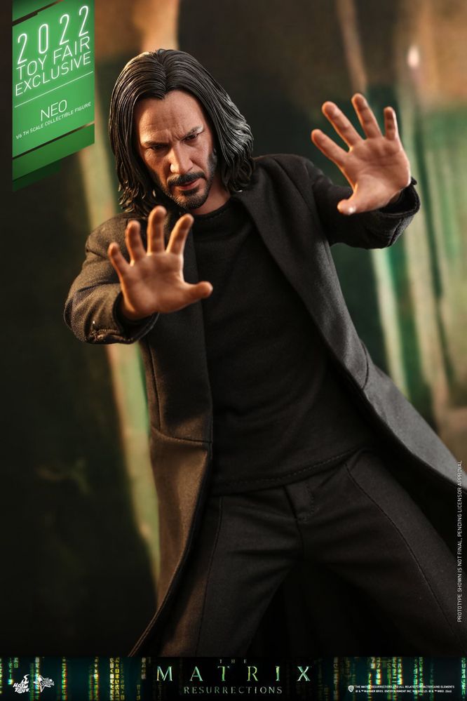 Фигурка 1/6 hot toys mms 657 THE MATRIX RESURRECTIONS – NEO