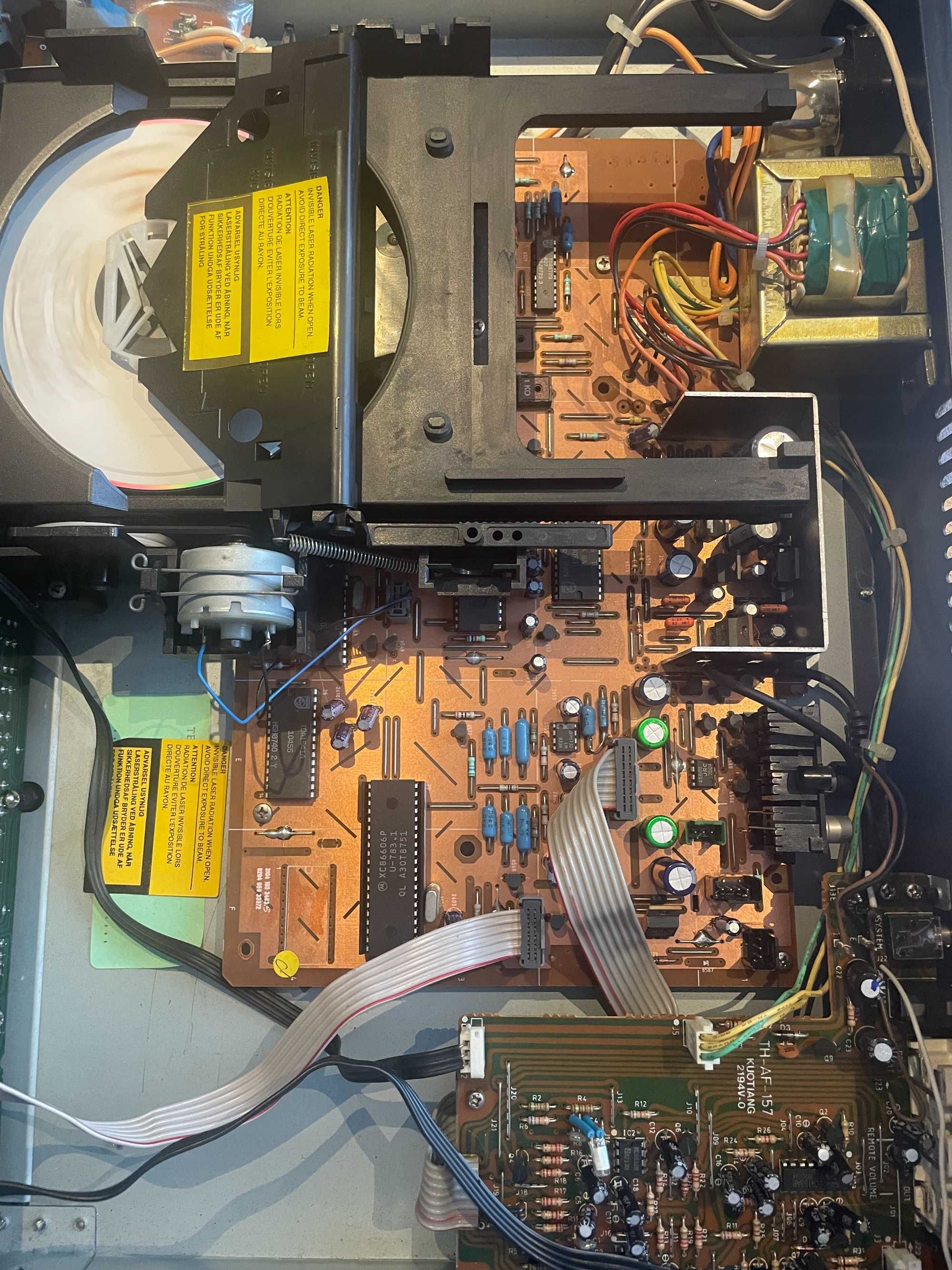 Acoustic Research A-06 CD-06 T-06 zestaw wzmacniacz prawdziwe dualmono