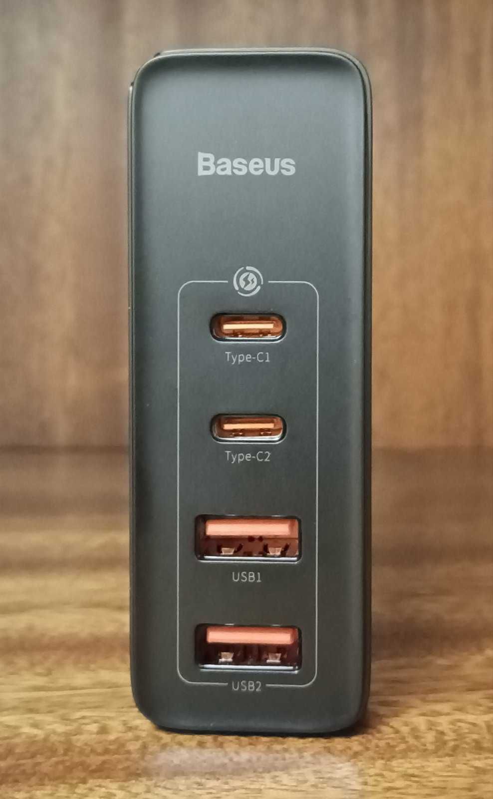 Baseus GaN2 Pro Quick Charger 2C+2U 100W EU Black