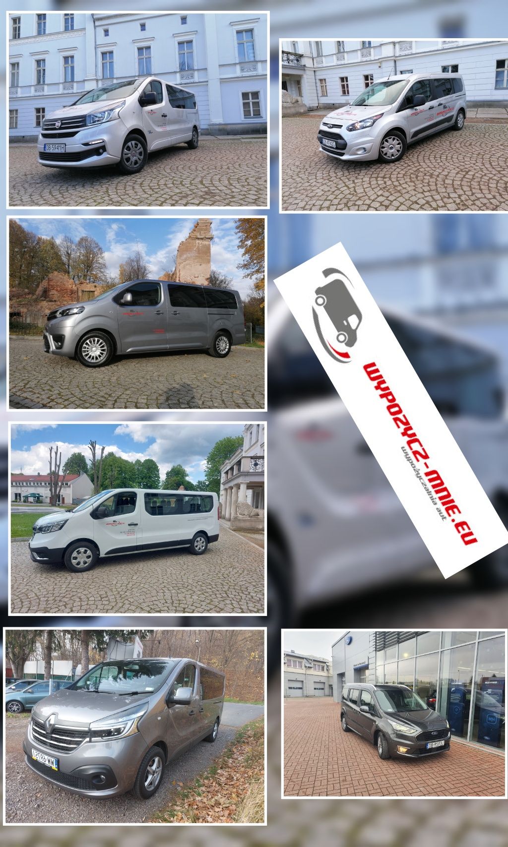 WOLY TERMIN Lipiec/ wakacje 2025 r.  Wypożyczenie aut / wynajem samoc