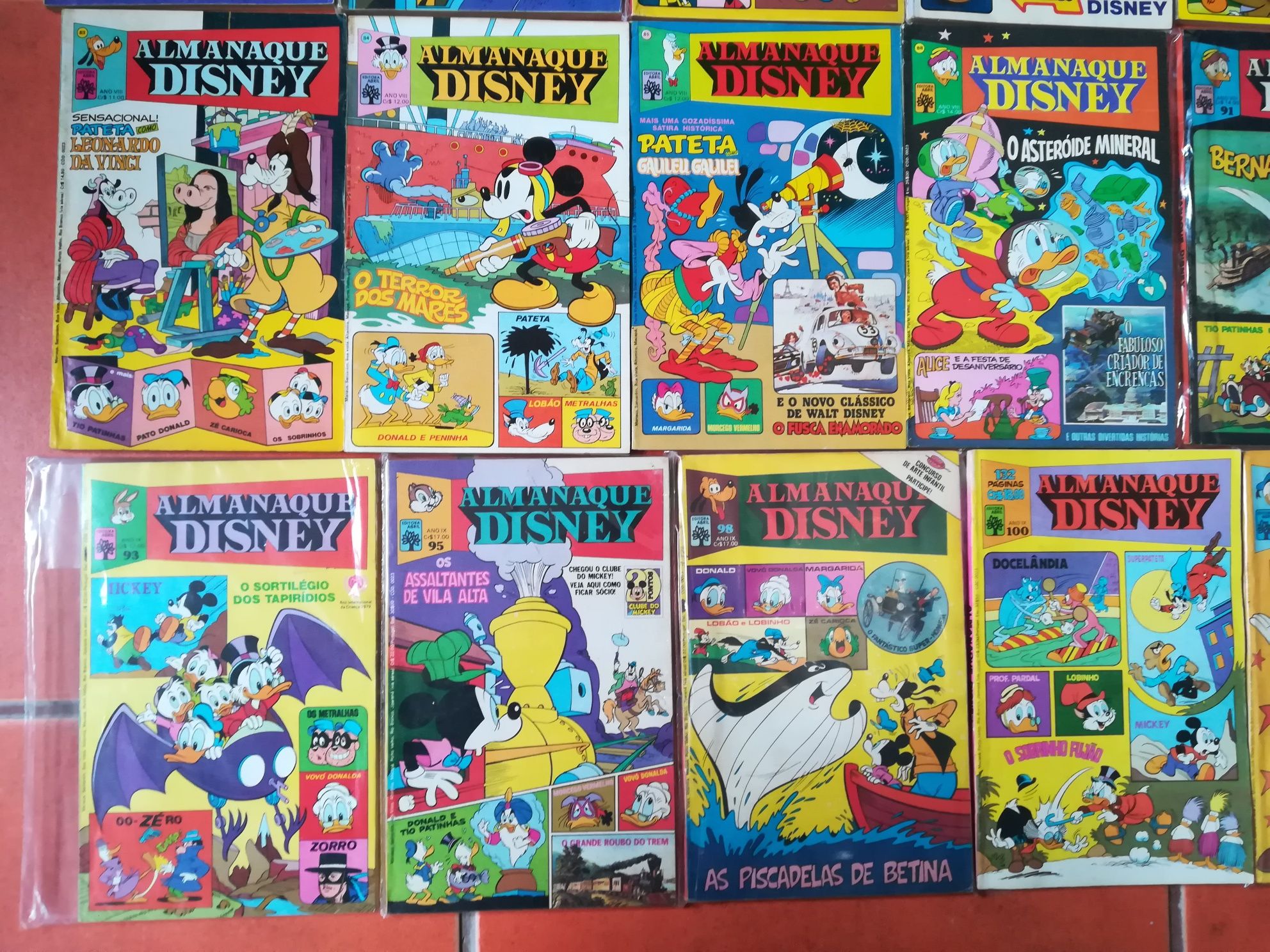 32 Almanaques Disney desde 1972