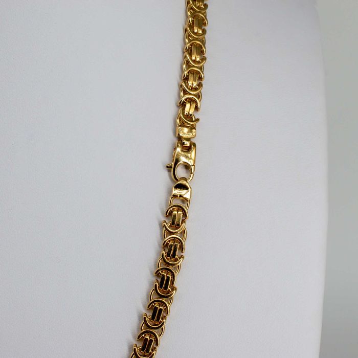 Złoty łańcuszek 585 54,29gram 60cm Bizantyjski PEŁNY POD ZAMÓWIENIE