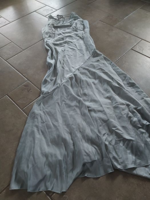 Asos design balowa suknia maxi długa 42