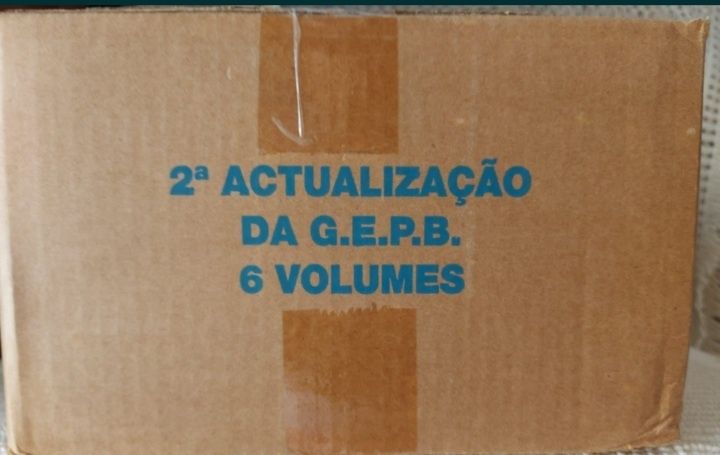 2a atualização GEPB - 6 livros novos na caixa original