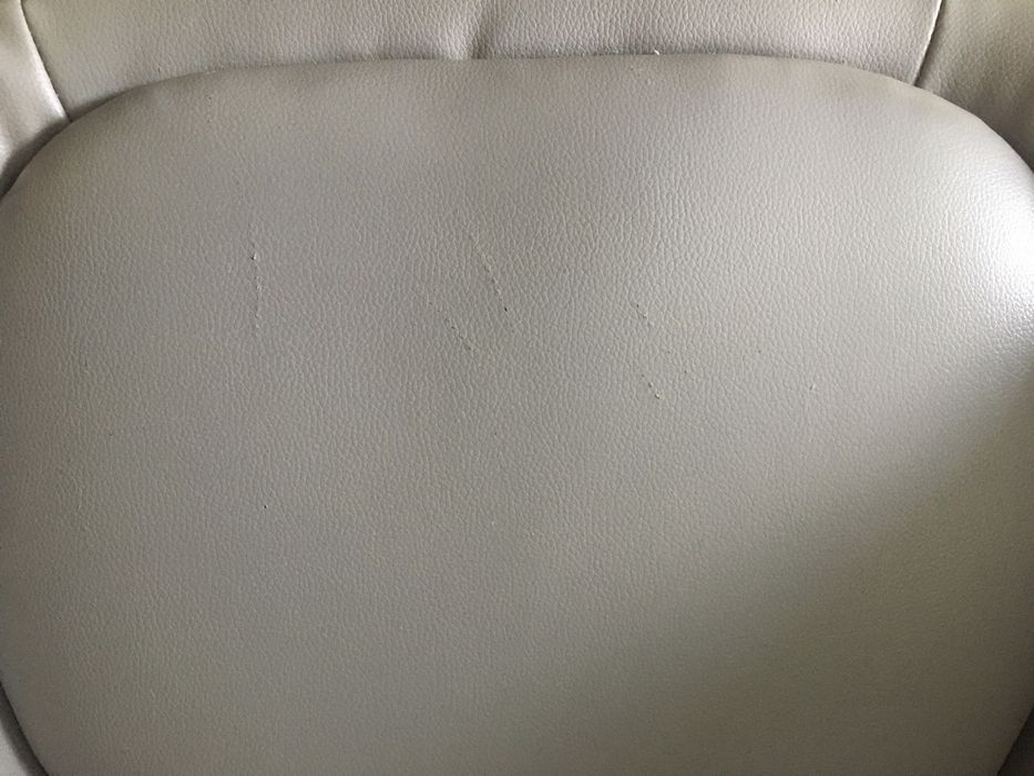 Pikowany szary fotel obrotowy krzesło obrotowe na kółkach