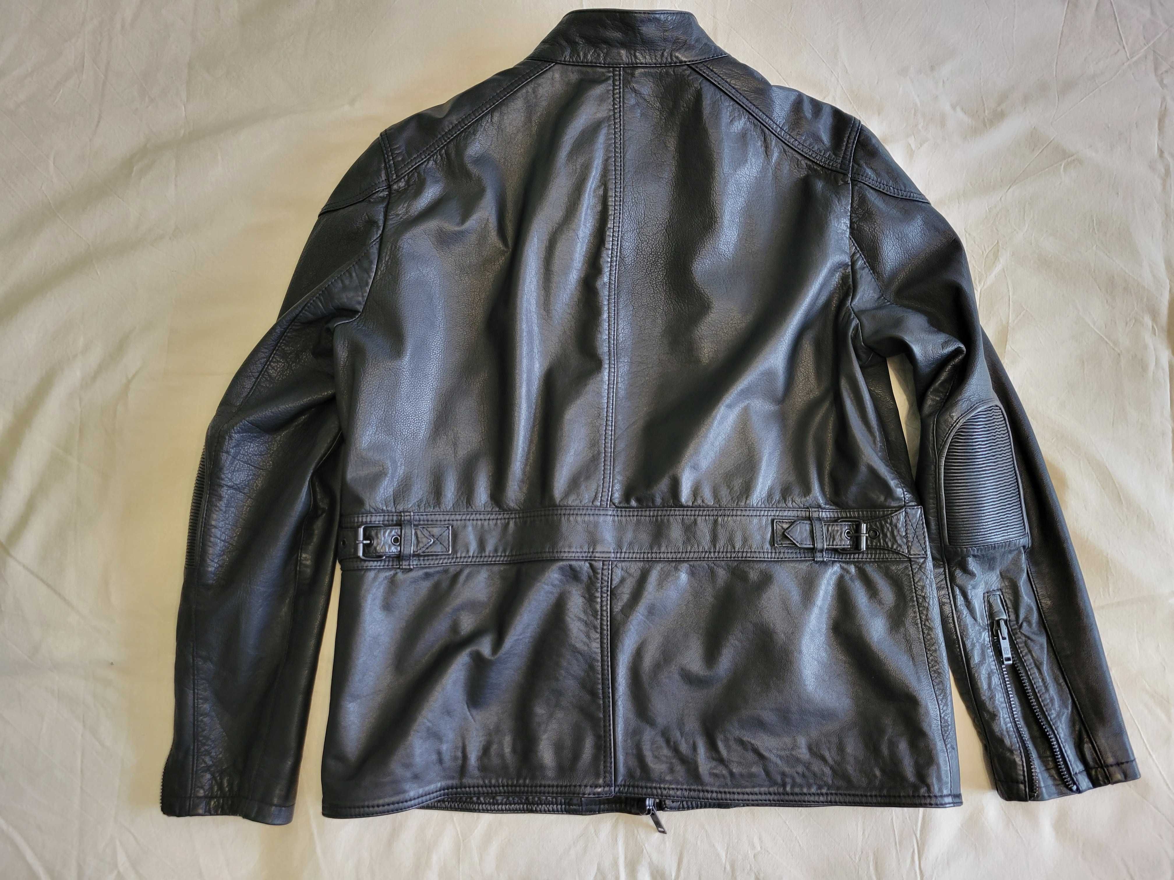 Кожаная куртка Superdry 2XL на XL.Cafe Racers, Мотокуртка.