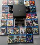 Konsola PlayStation PS4 PRO, spory zestaw. Super zadbana.