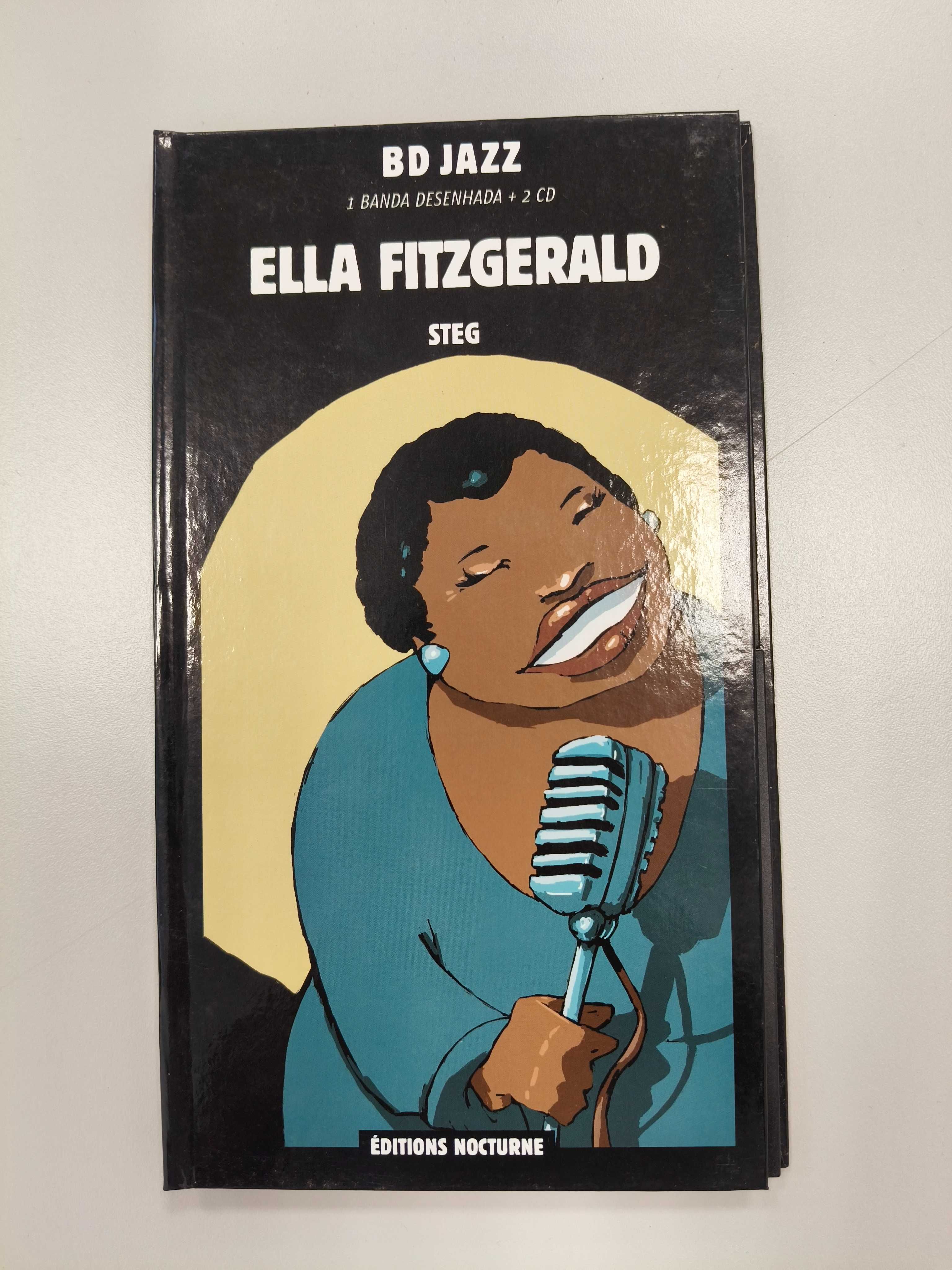 Ella Fitzgerald - BD Jazz (2 CDs + Banda Desenhada)