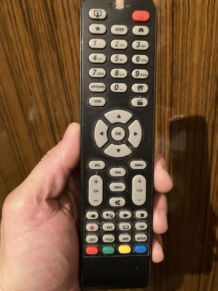 Dekoder telewizyjny ADB z pilotem