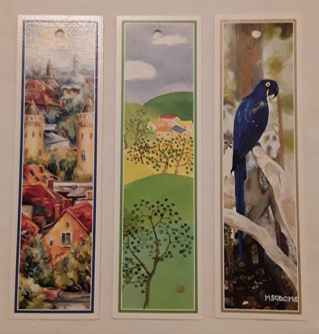 10 Marcadores de livros / bookmarks