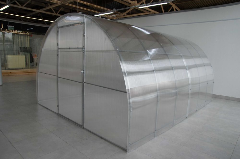 Szklarnia Tunel 3x4m, 6m, 8m, 10m, 12m; poliwęglan 4mm, profil 20x20mm