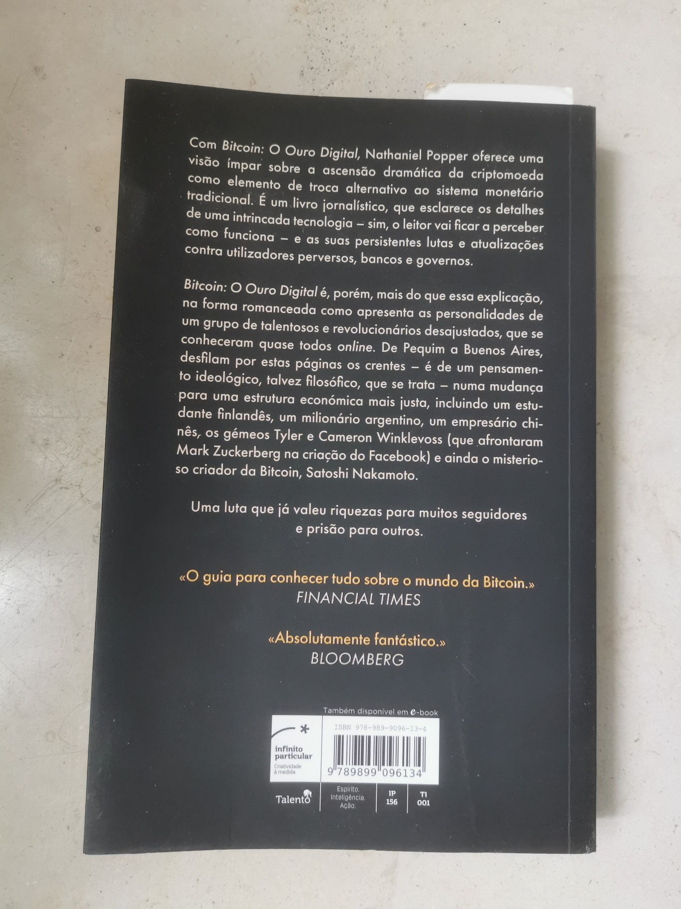 Bitcoin - o ouro invisível, de Nathaniel Popper
