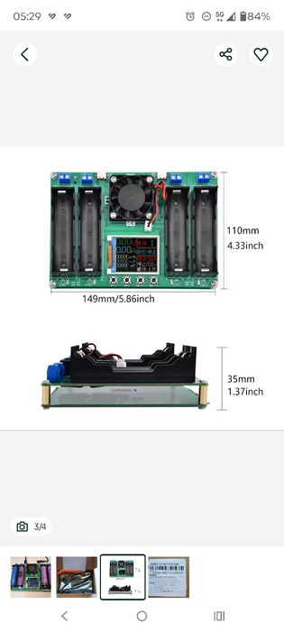 Edukacyjny tetser4x18650