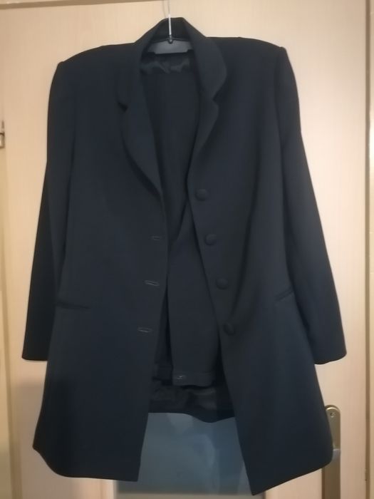 Garnitur damski czarny