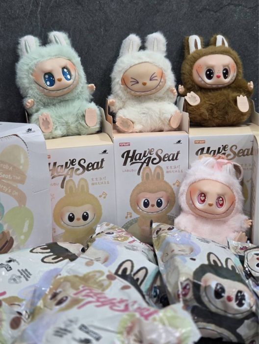 ‼️Трендова лабубу have a seat 2 серія‼️ Labubu. Іграшка-брелок.