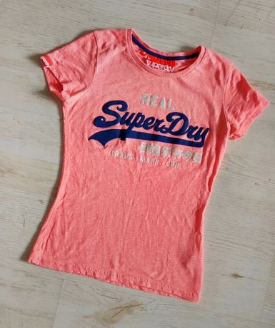 Koszulka T-shirt bluzka Superdry S