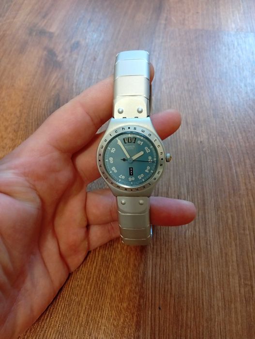 Zegarek damski Swatch irony aluminium.