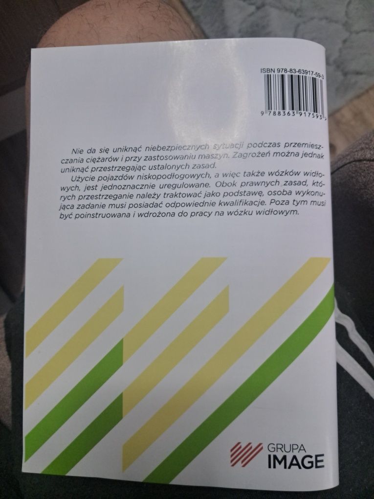 Wózki widłowe podręcznik operatora 2024 z pytaniami na egzamin