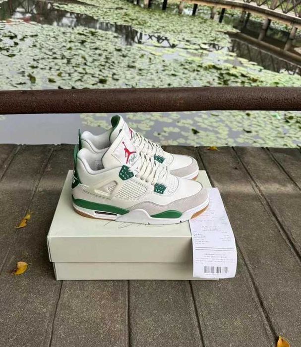 buty_Jordan_4_Retro_SB_Pine_Green_Espadryle/ Rozmiar.43