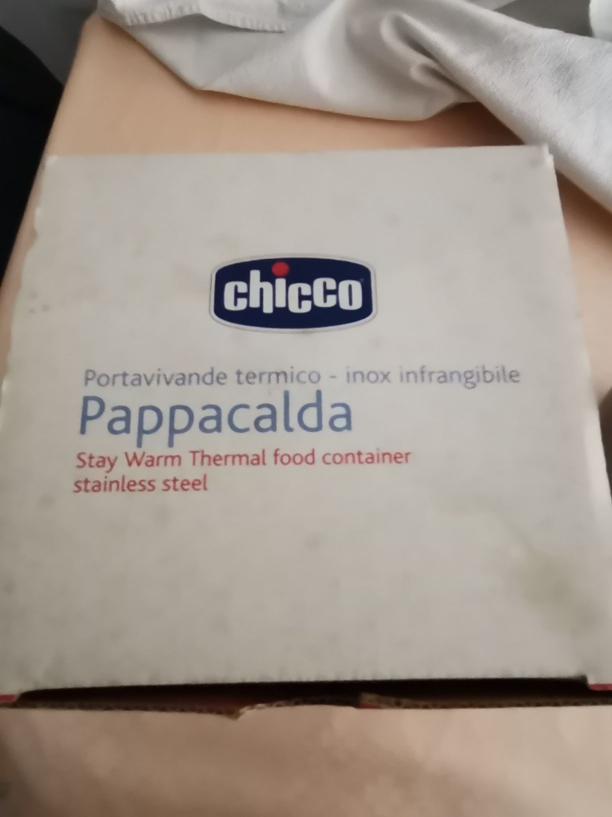 Termos Chicco - Porta alimentos