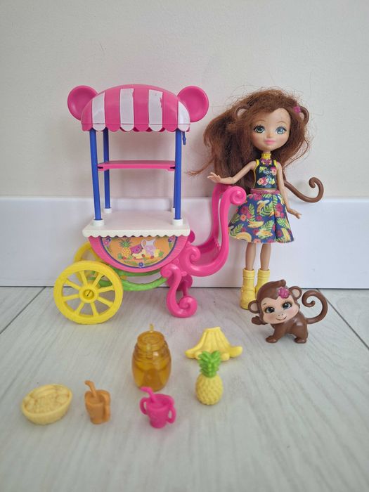 Enchanitmals zestaw małpka