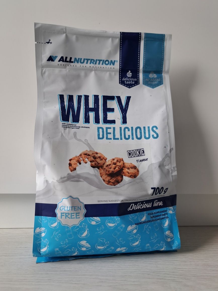 Białko whey delicious allnutrition ciasteczkowe