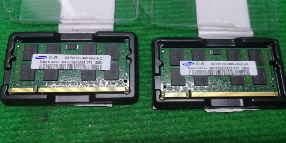 4gb 2Rx8 PC2-6400S-666-12-D3 (x2) NOVAS!!!