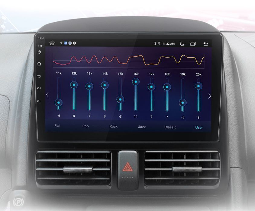 Radio nawigacja Radio Honda CR-V CRV 2 2001 - 2006 Android 8GB 256GB