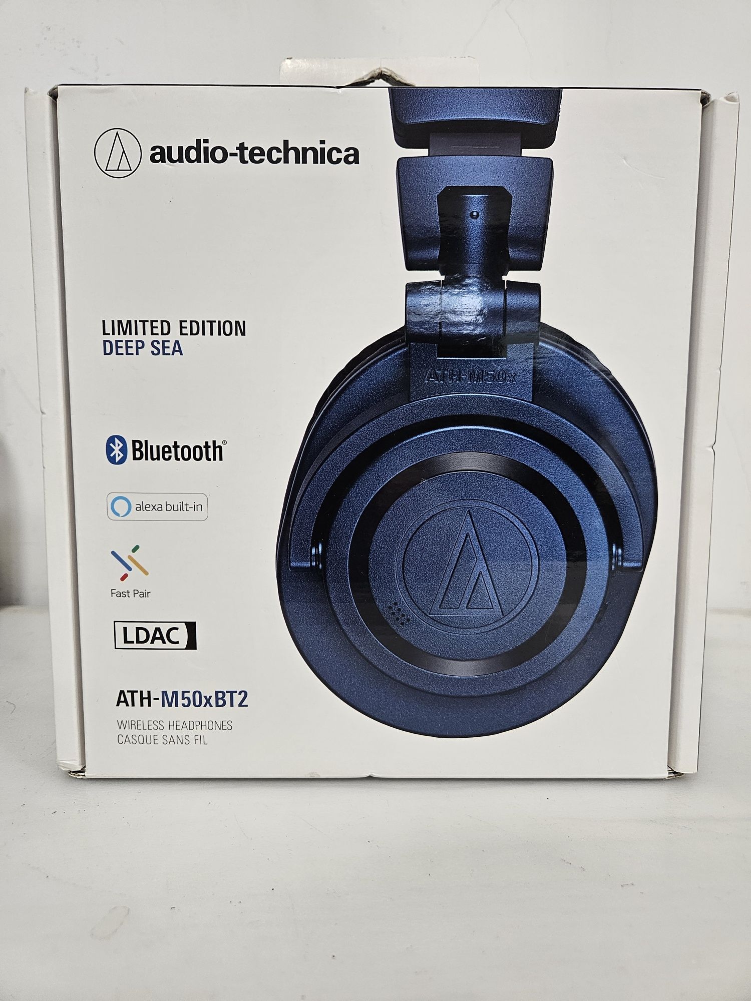 Auscultadores Bluetooth AUDIO TECHNICA ATH-M50XBT2 DS - Novo