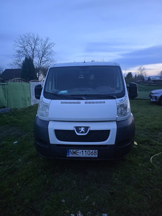 Peugeut boxer. Blaszak