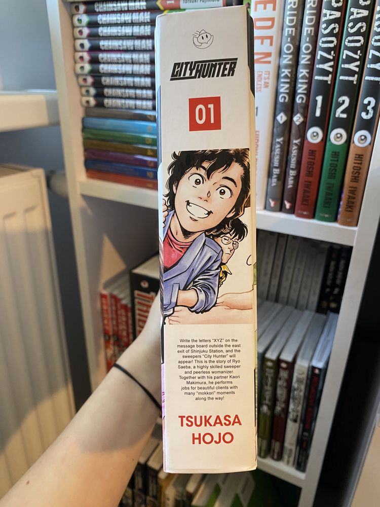 Manga City Hunter tom 1 twarda oprawa