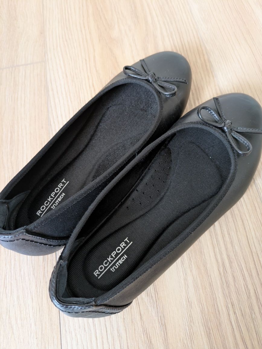 Sabrina Rockport Pele pretas 36