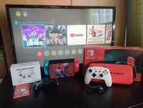 Nintendo Switch V2 cały komplet używane/nowe