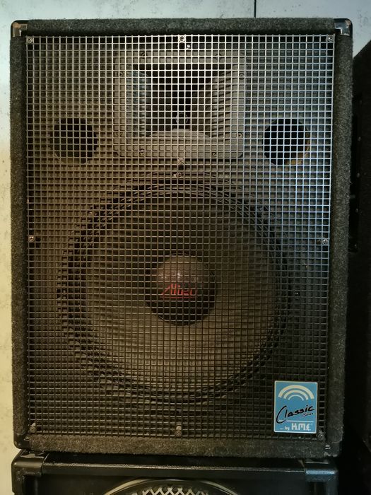 Kolumny estradowe 4kW zestaw RCF, Eminence, KME / nagłośnienie 4000w!